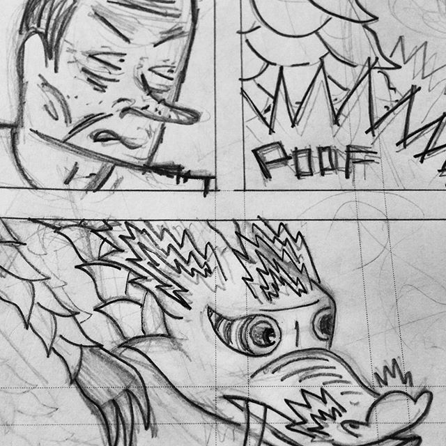 Poof...pencilling Dumpling King 10!
#comics #cartoonist #drawing #dumplings #art #cartooning #wip