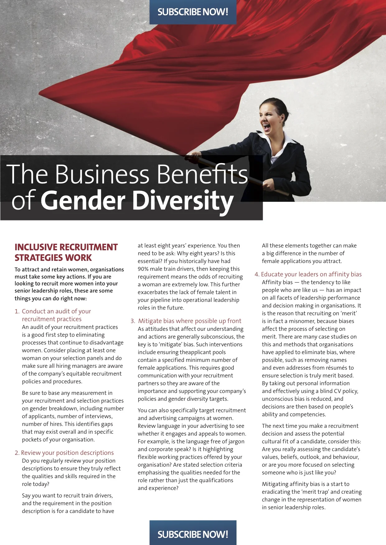 Belinda Brosnan Article - The Business Benefits of Gender Diversity - Drake International page 1.jpg