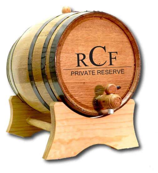 Custom Groomsman Barrel - Middle Initial