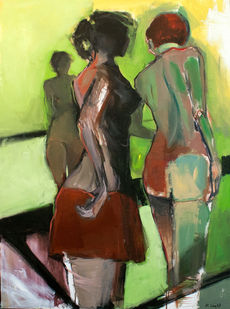 One Red Skirt
