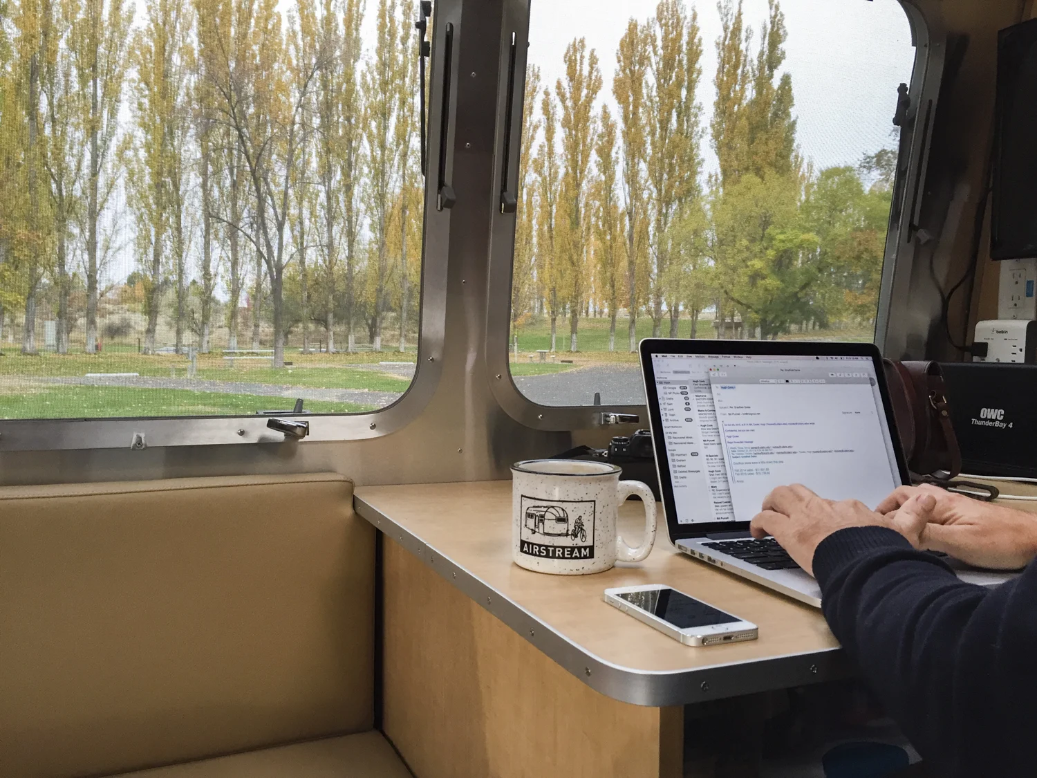 Great office view.