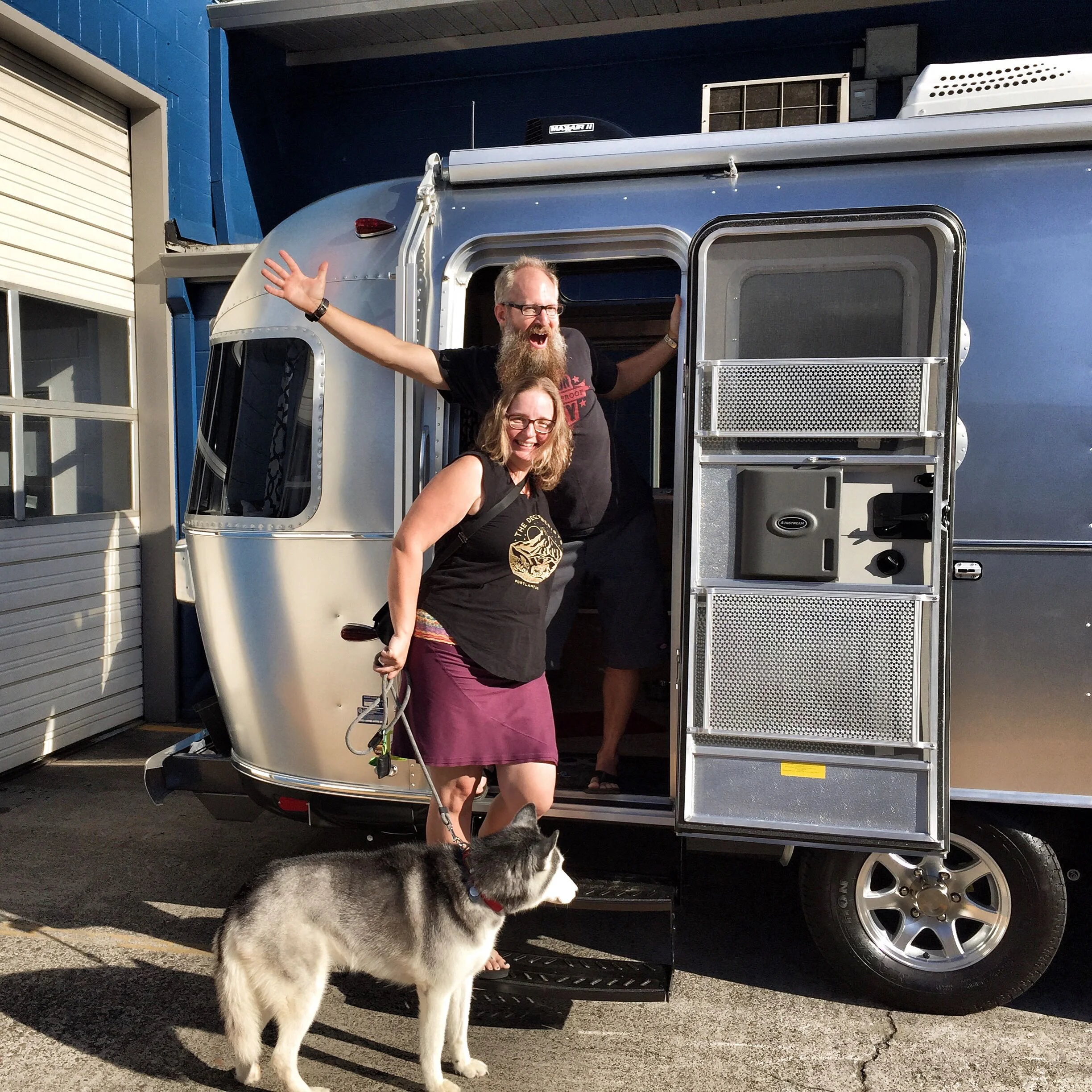 Flashback to picking up our new house in August 2015.