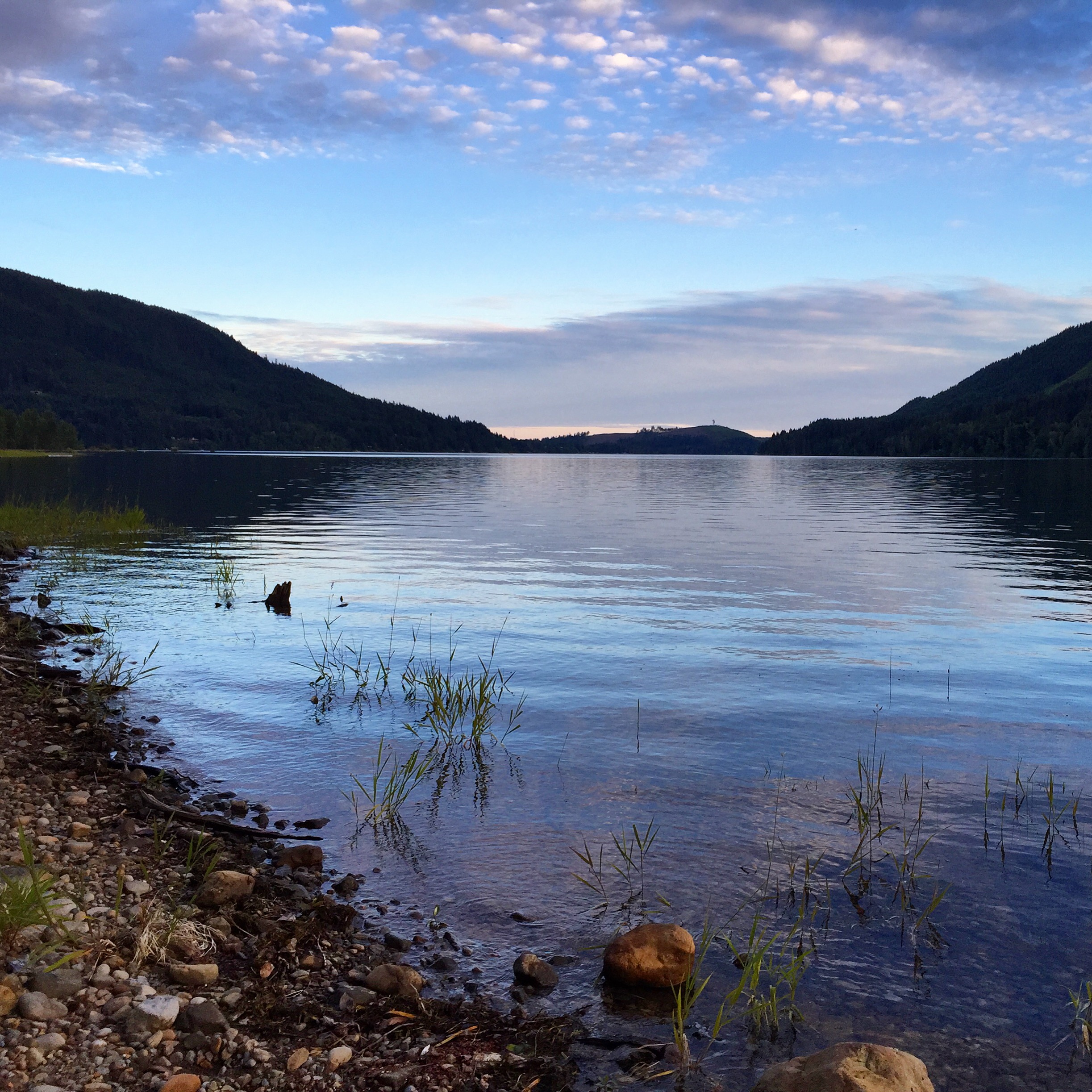 Sunset Lake Cushman.