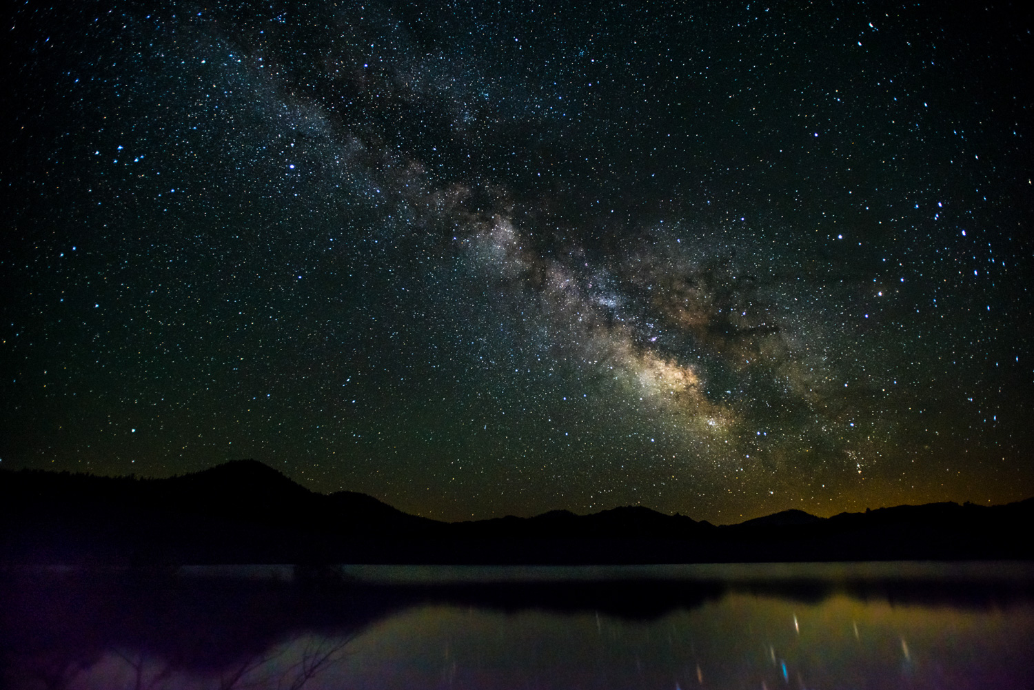 Bill tried his hand at night photography with pretty epic results
