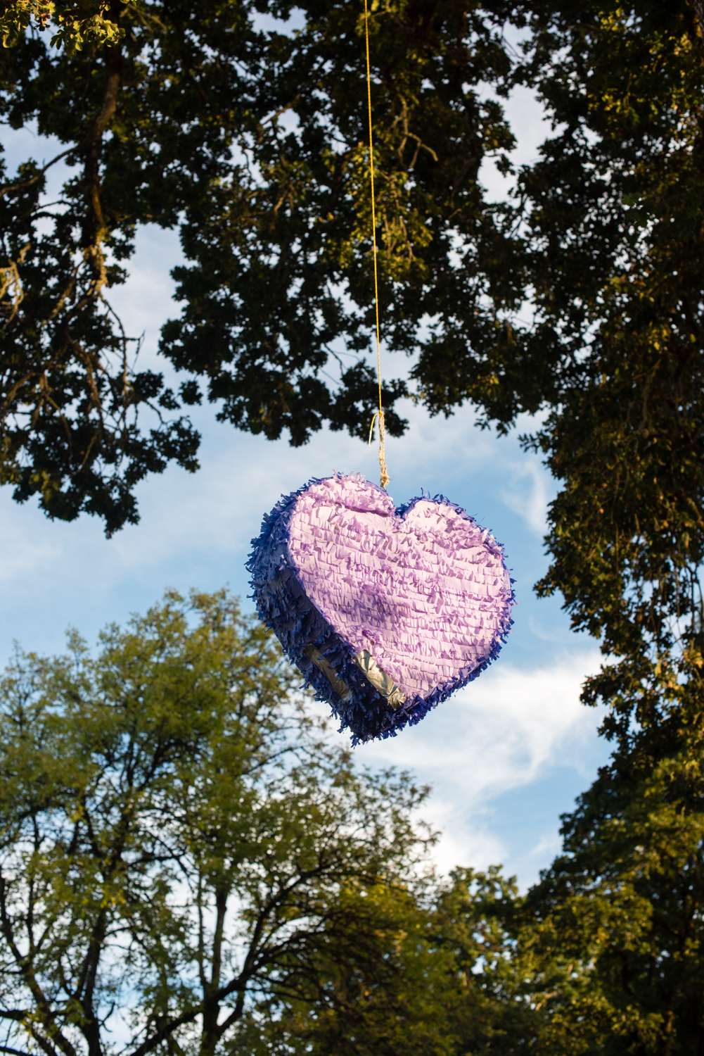 Who can resist a big purple piñata? There's a very zen video of it on our instagram (@rivetandroam).