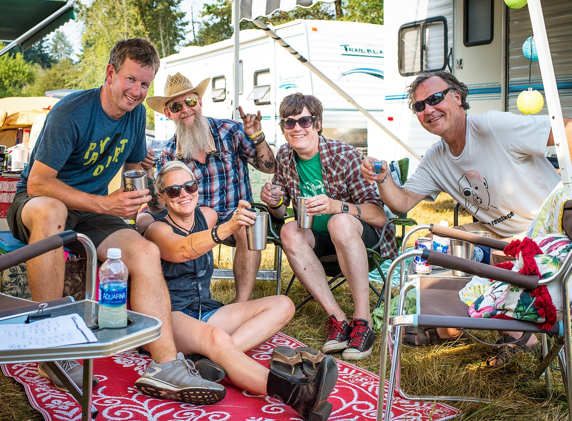Our awesome Rancho Relaxo neighbors (thanks for the tequila shots!) - (photo by Bill)