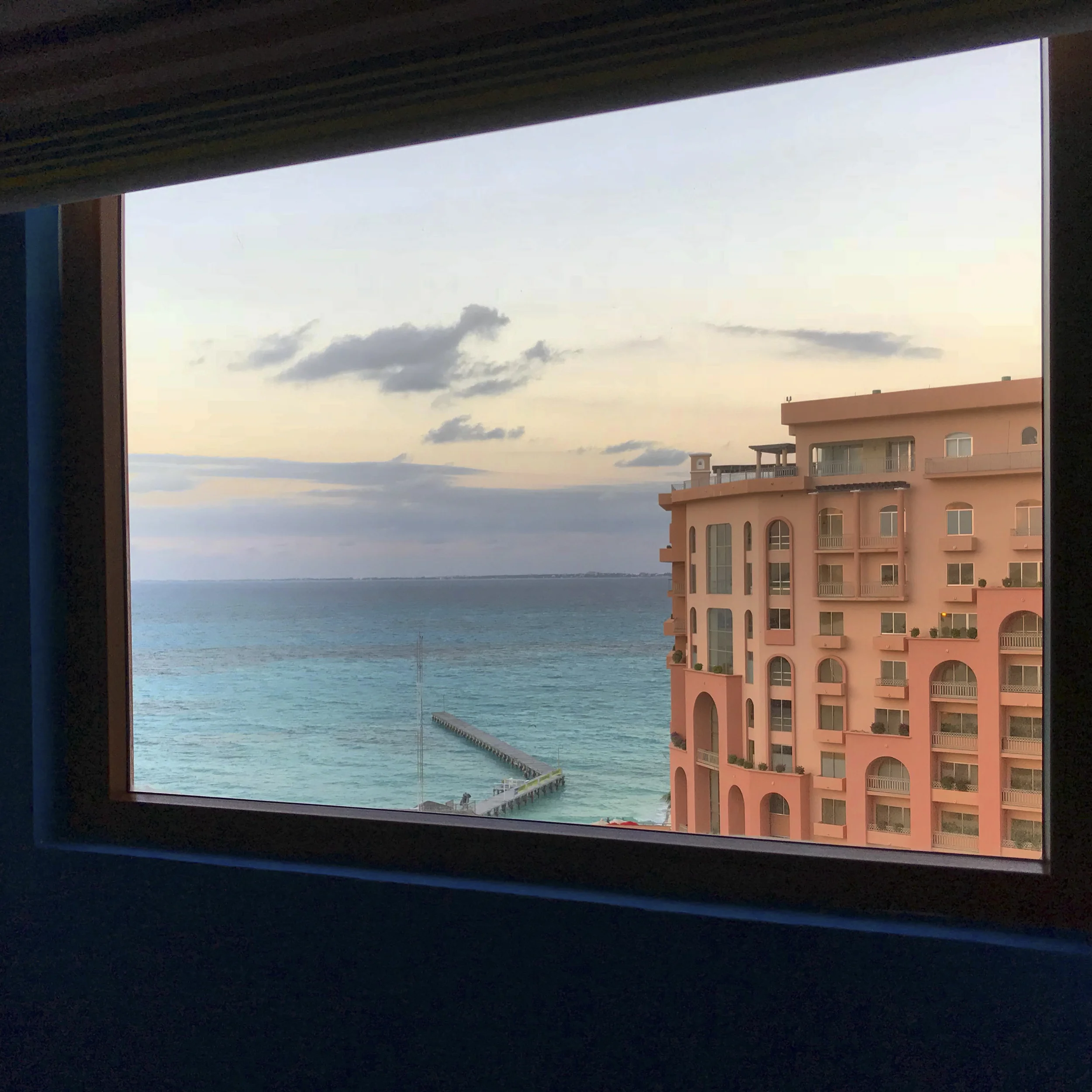 Cancun hotel view 