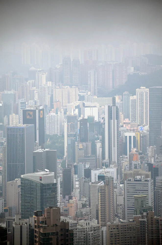 Another picture of tall buildings. In case you were wondering what the city with the largest number of skyscrapers looks like.