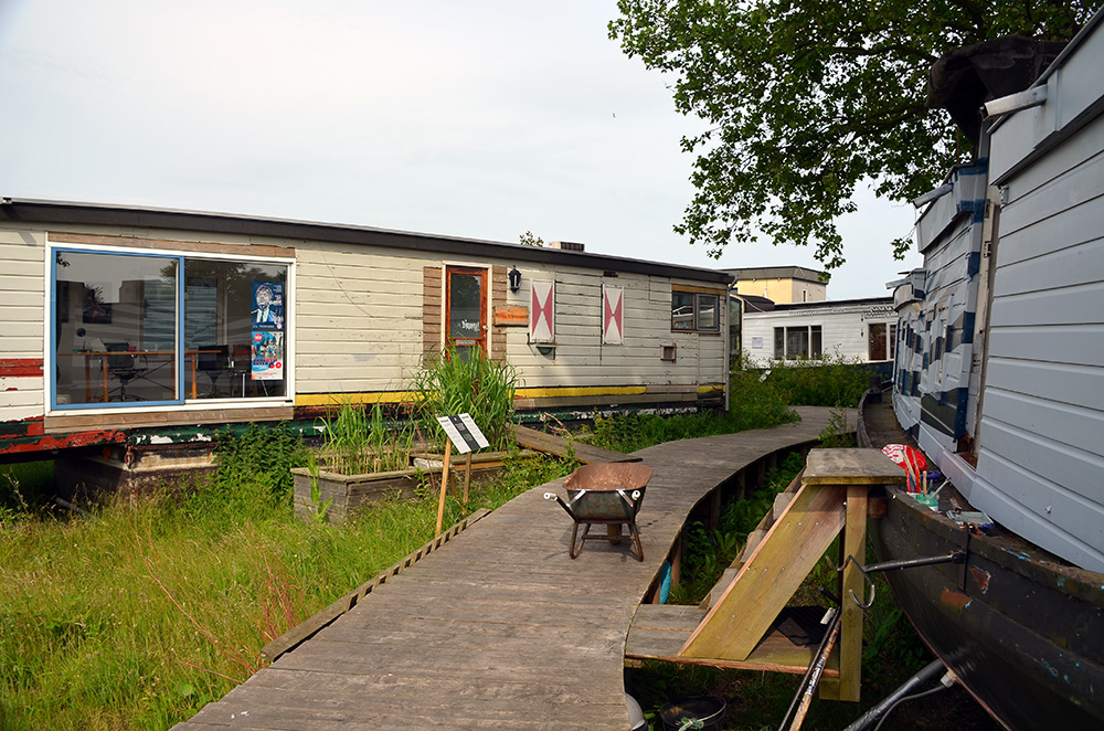Entrepreneurs are rehabbing the land and leasing space to artists and other businesses in this sustainable business park.