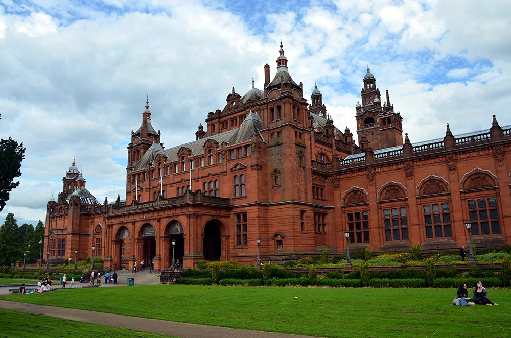 The Kelvingrove building is very beautiful and full of lots of stuff!
