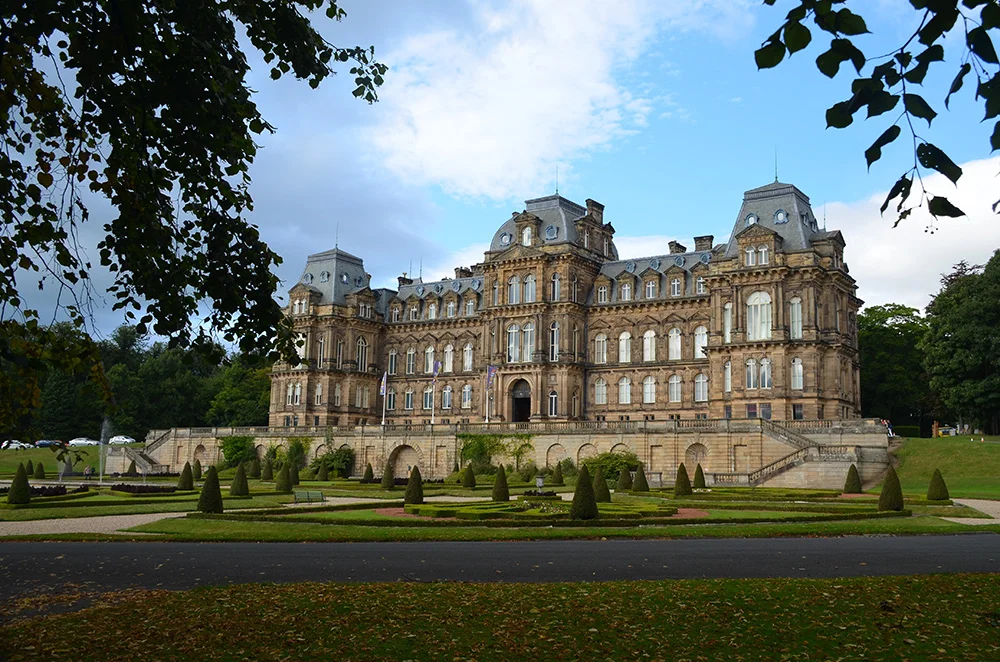 A view of the museum from the beautiful grounds.
