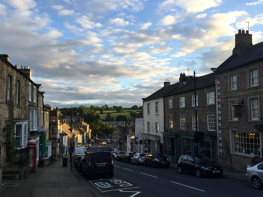Another view of the streets in town.