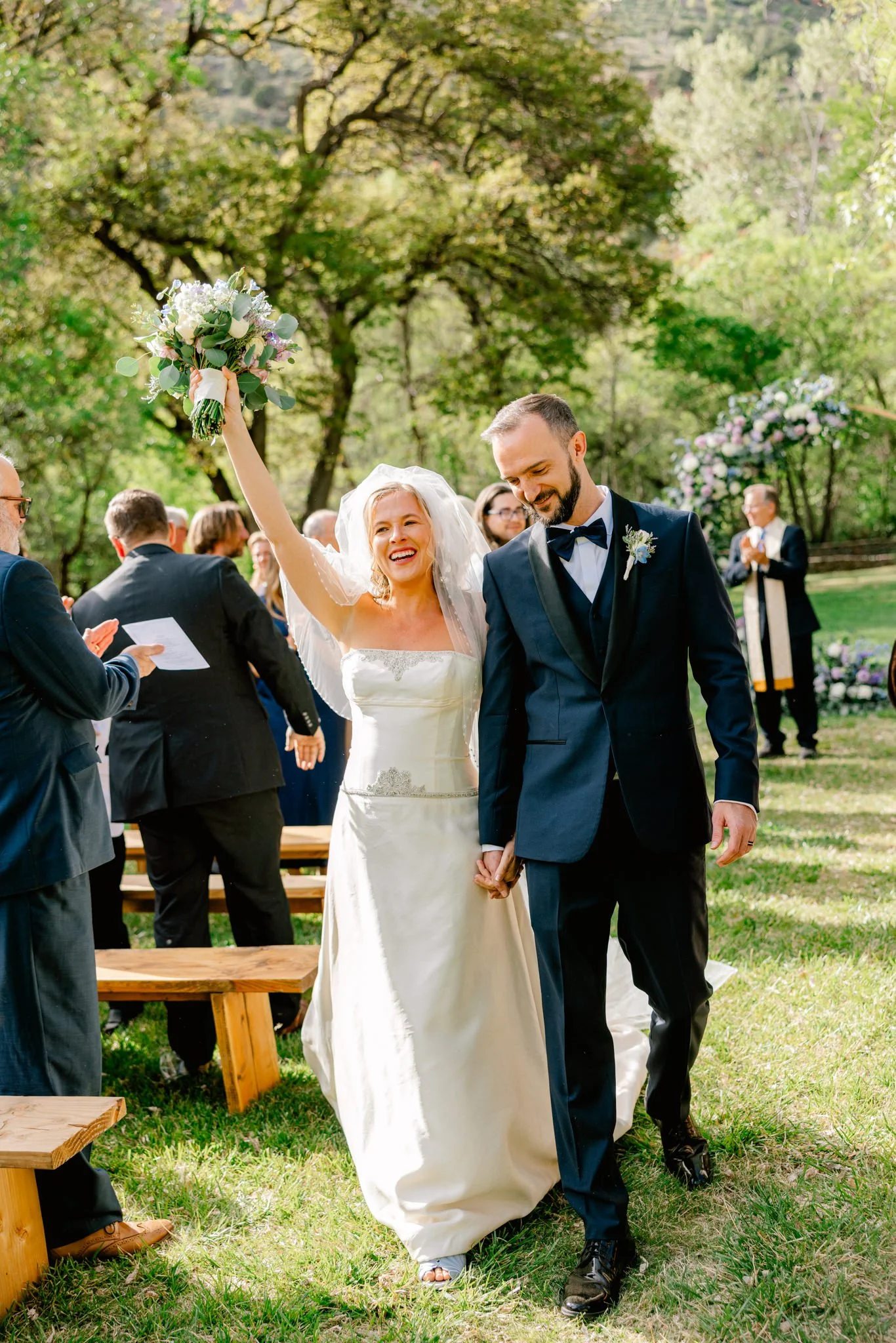 Clay &amp; Hannah's Spring Wedding at Rainbow Trout Farm | Sedona Wedding Photographer