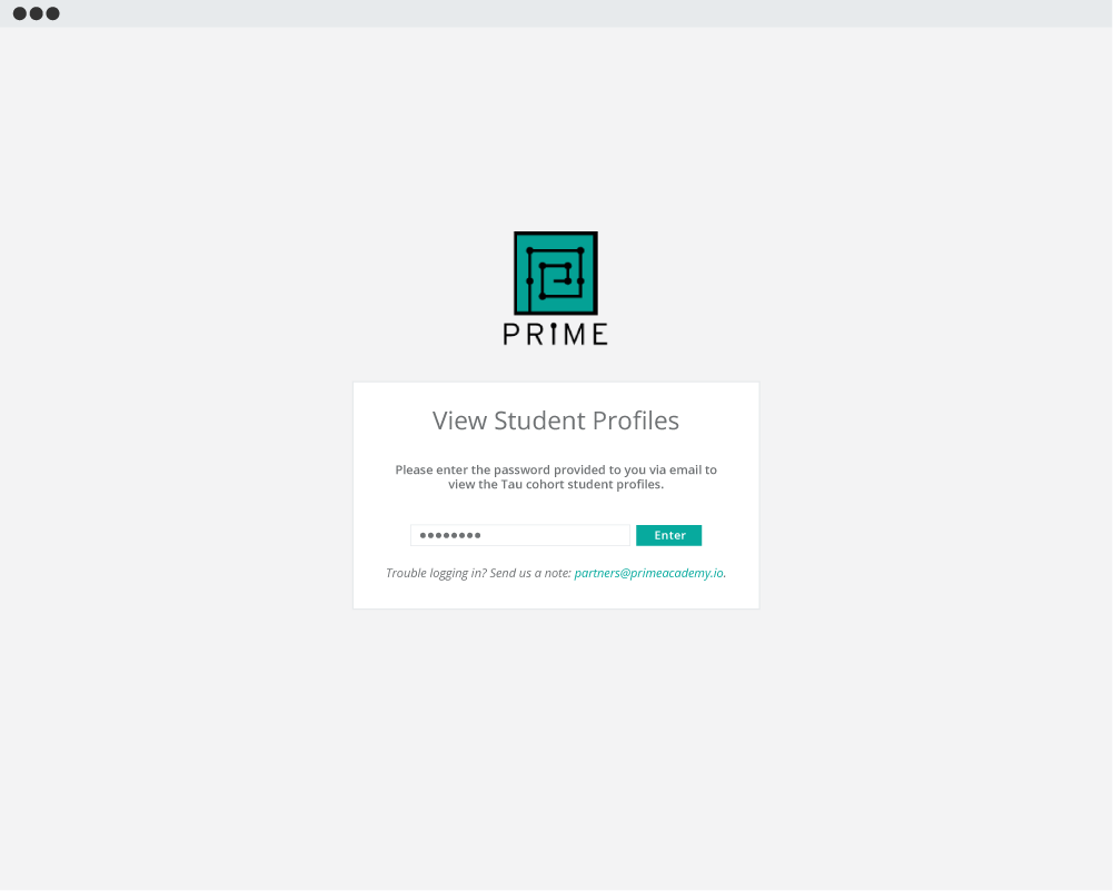 Candidate Overview Lockscreen