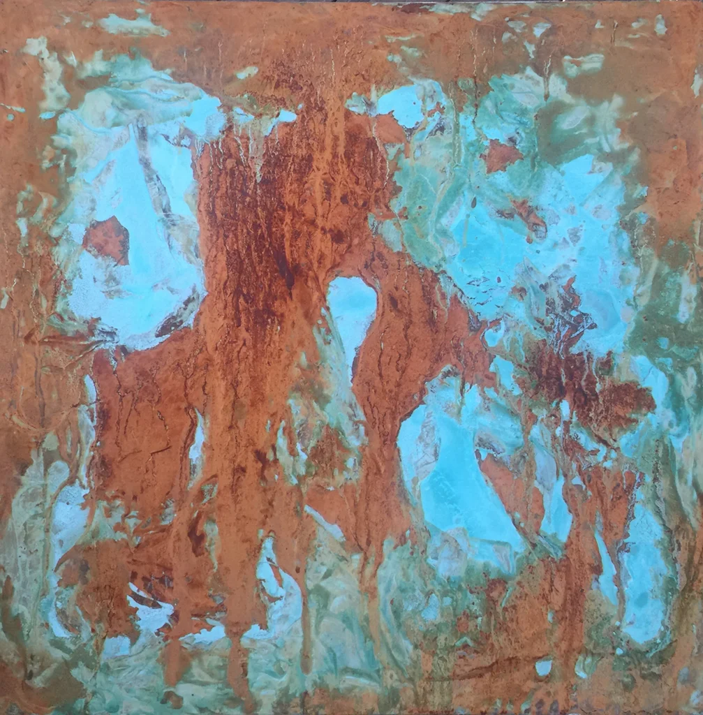 Untitled Patina Rust (Cambridge 2017)
