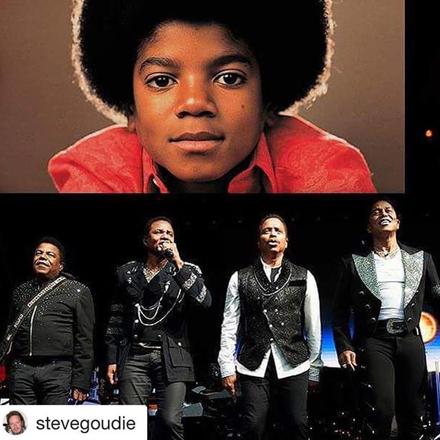 Thanks @stevegoudie Nice photo. 💜

#Repost ・・・
It was back out to work last night and a wet one  at Haydock Racecourse for The Jacksons shoot,You tend to forget what  classic feel good songs the brothers did,it was lovely to be a part of the show, o