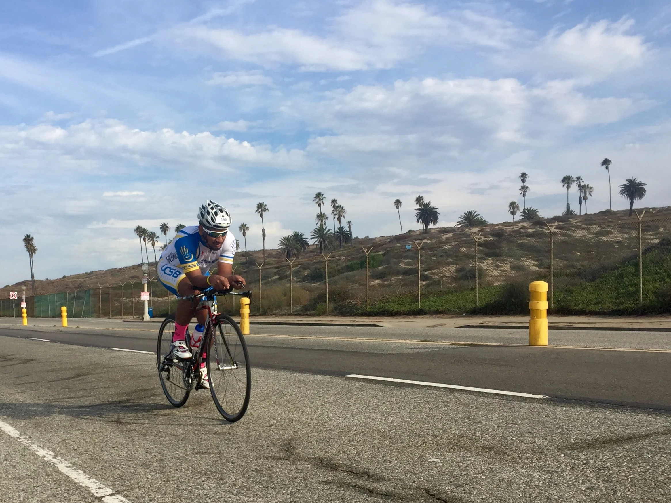 Harji looking super aero