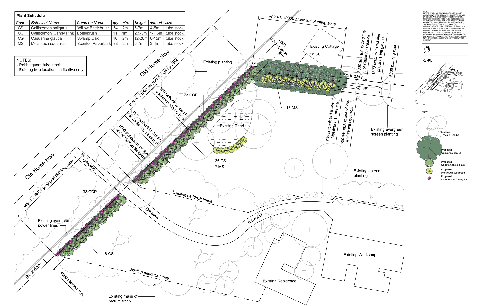 Detailed Landscape Plan
