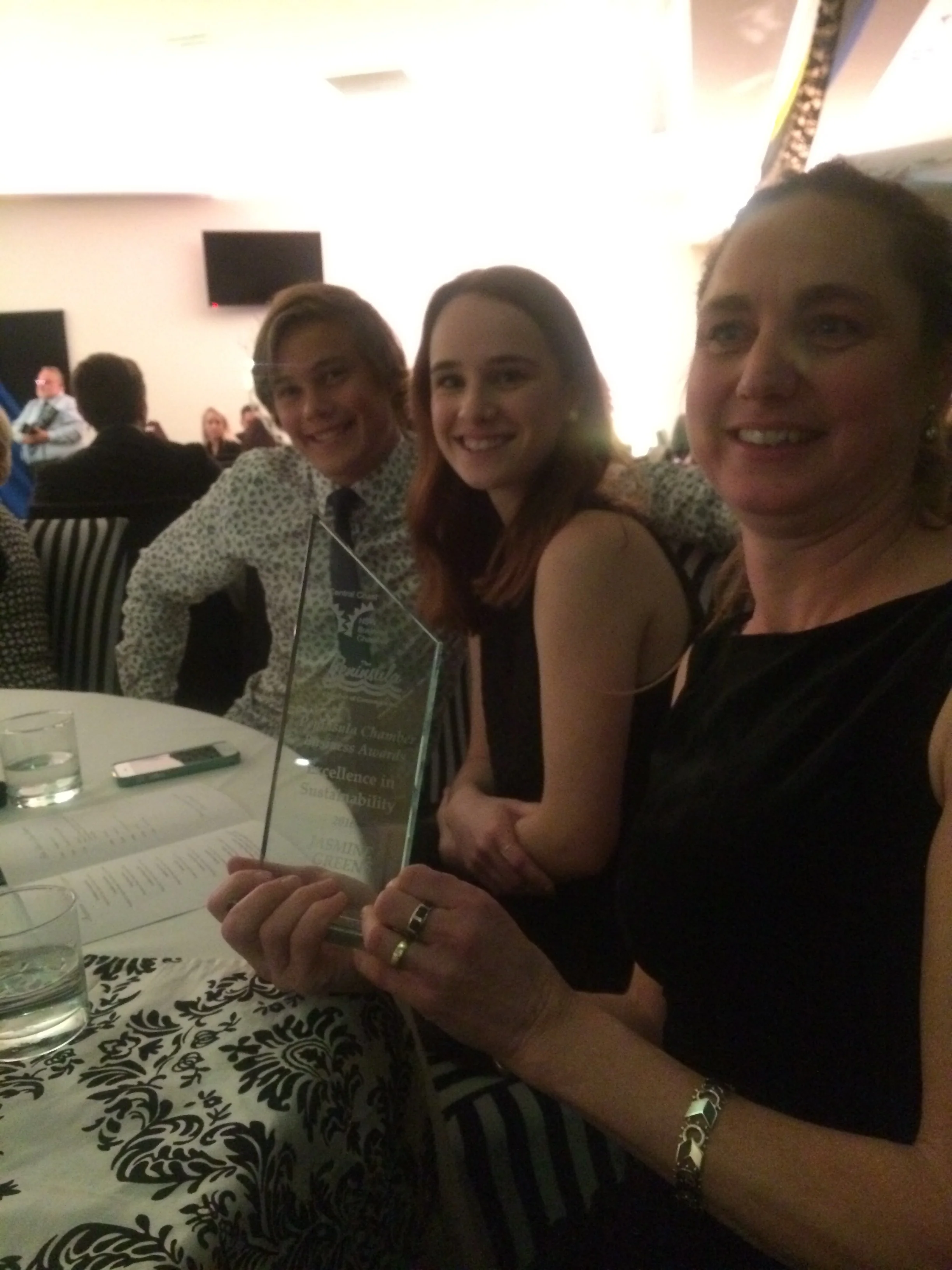 We won! Peninsula Chamber of Commerce 2016 Business Awards
