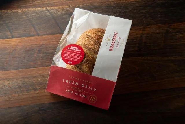 Jasmine Greens Brasserie Bread Artisanal Sourdough - Emmer Loaf