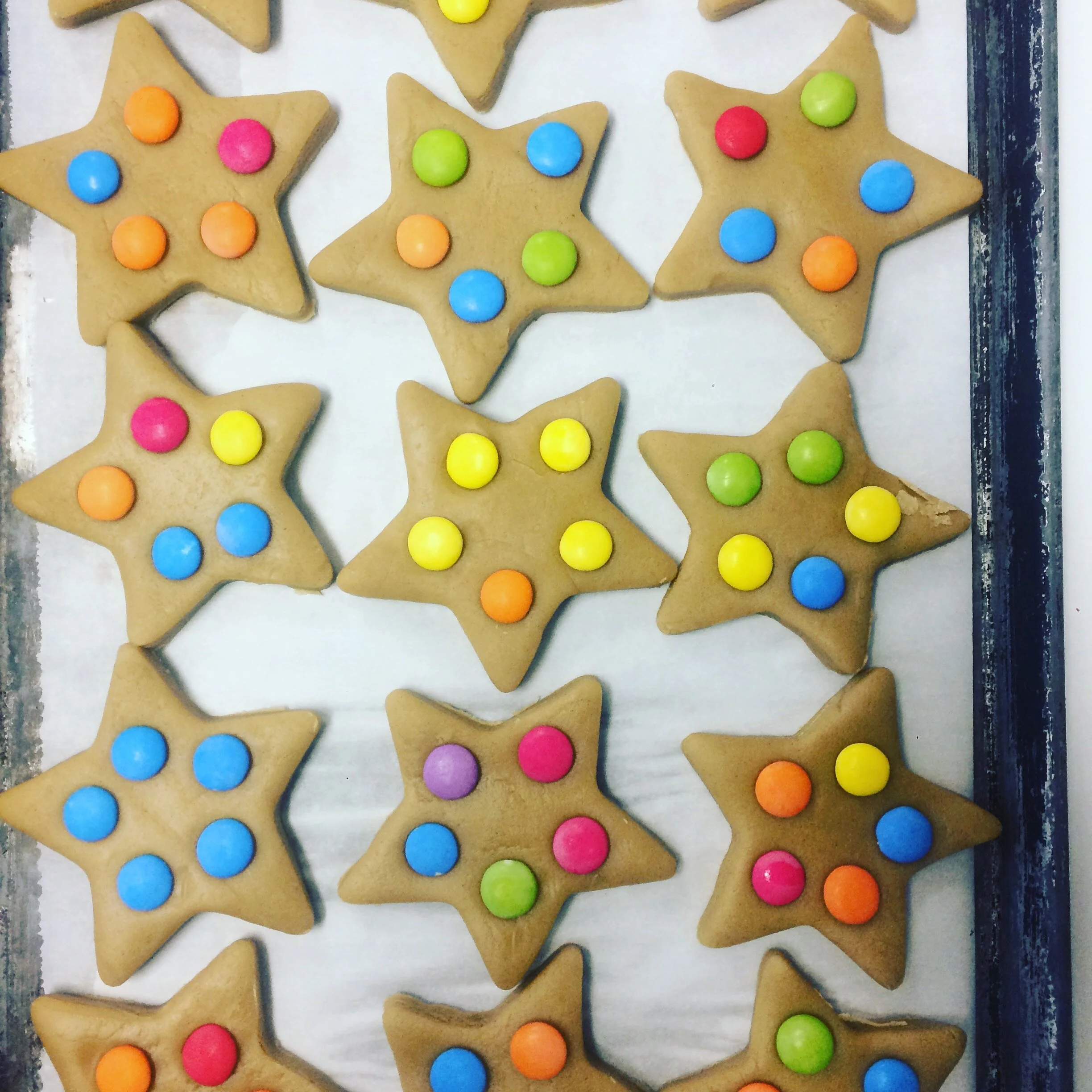 Jasmine Greens Park Kiosk Home-Baked Ginger Star Biscuits, Nut free