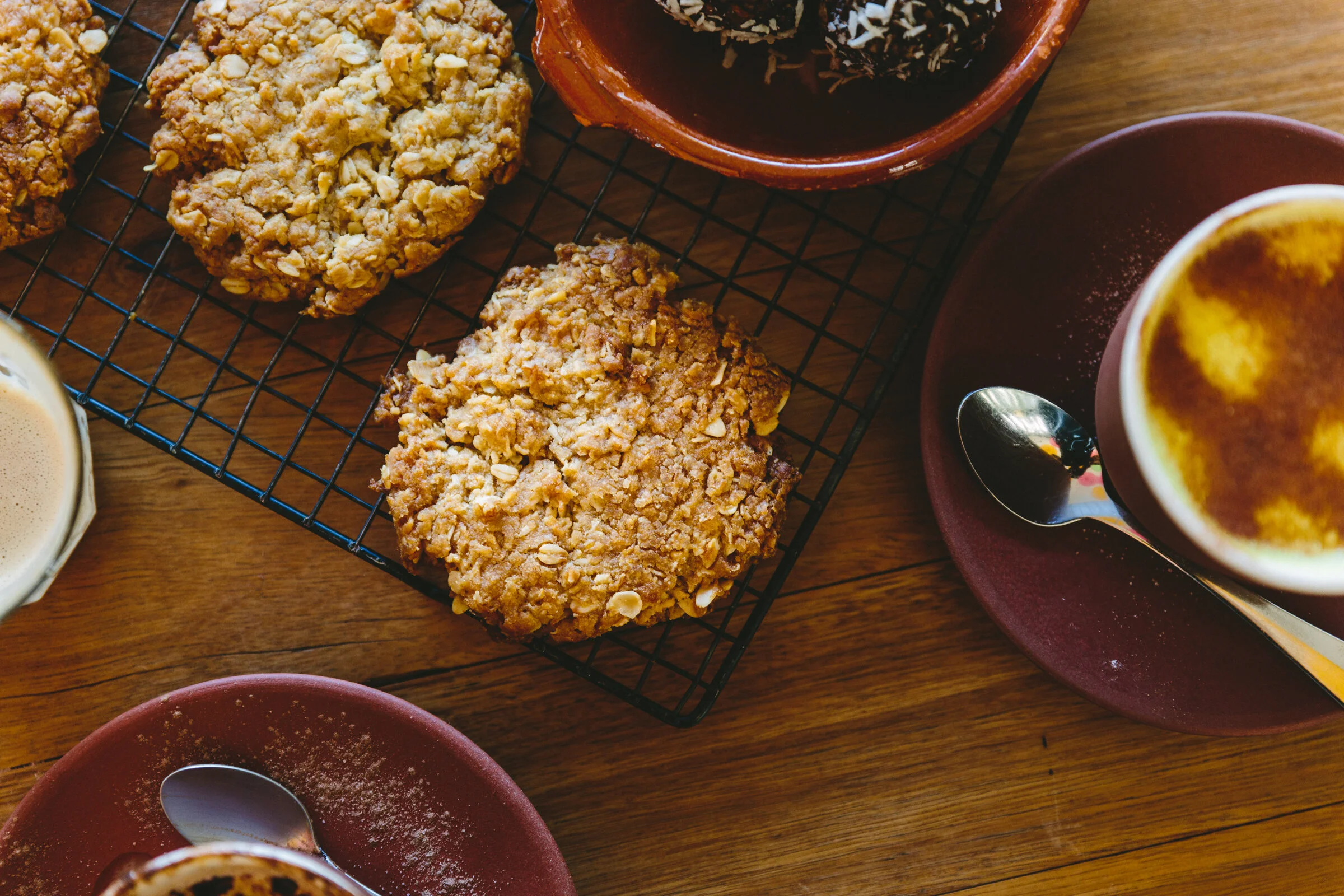 Jasmine Greens Park Kiosk Home-Baked Anzac Cookies, Nut Free