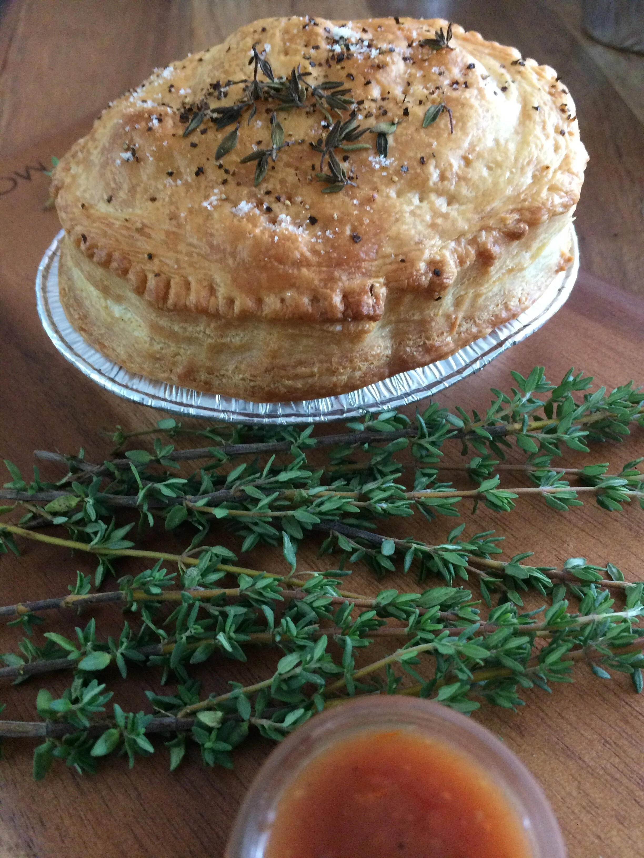 Creamy Chicken and Mushroom Pie
