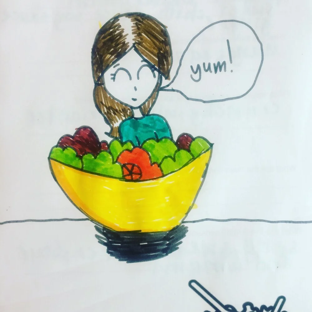 Jasmine Greens Park Kiosk Vietnamese Chicken &amp; Rice Noodle Soup Customer Drawing, Gluten Free &amp; Nut Free