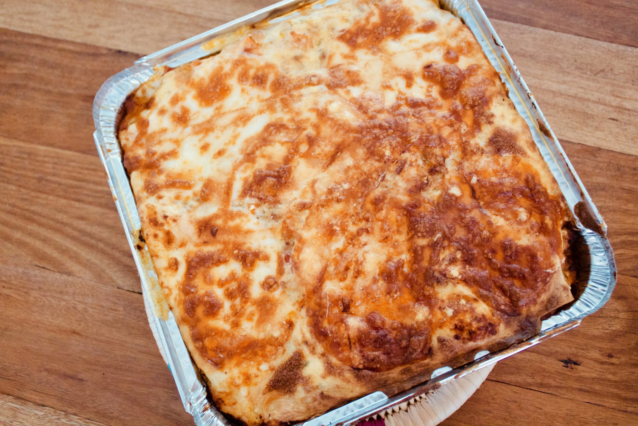 Jasmine Greens Park Kiosk Beef Lasagne