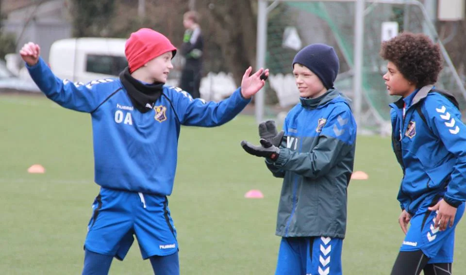 Bilde tatt av Snorre Burmo: Her Jubler Osmund etter at vi scorer?