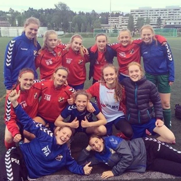 Vinnerlaget. Foto: lyn_nedslag på Instagram