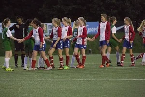 Sterk seier til J15.2. Bilde fra en tidligere kamp.
