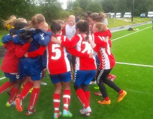 Feiring fra en tidligere kamp.