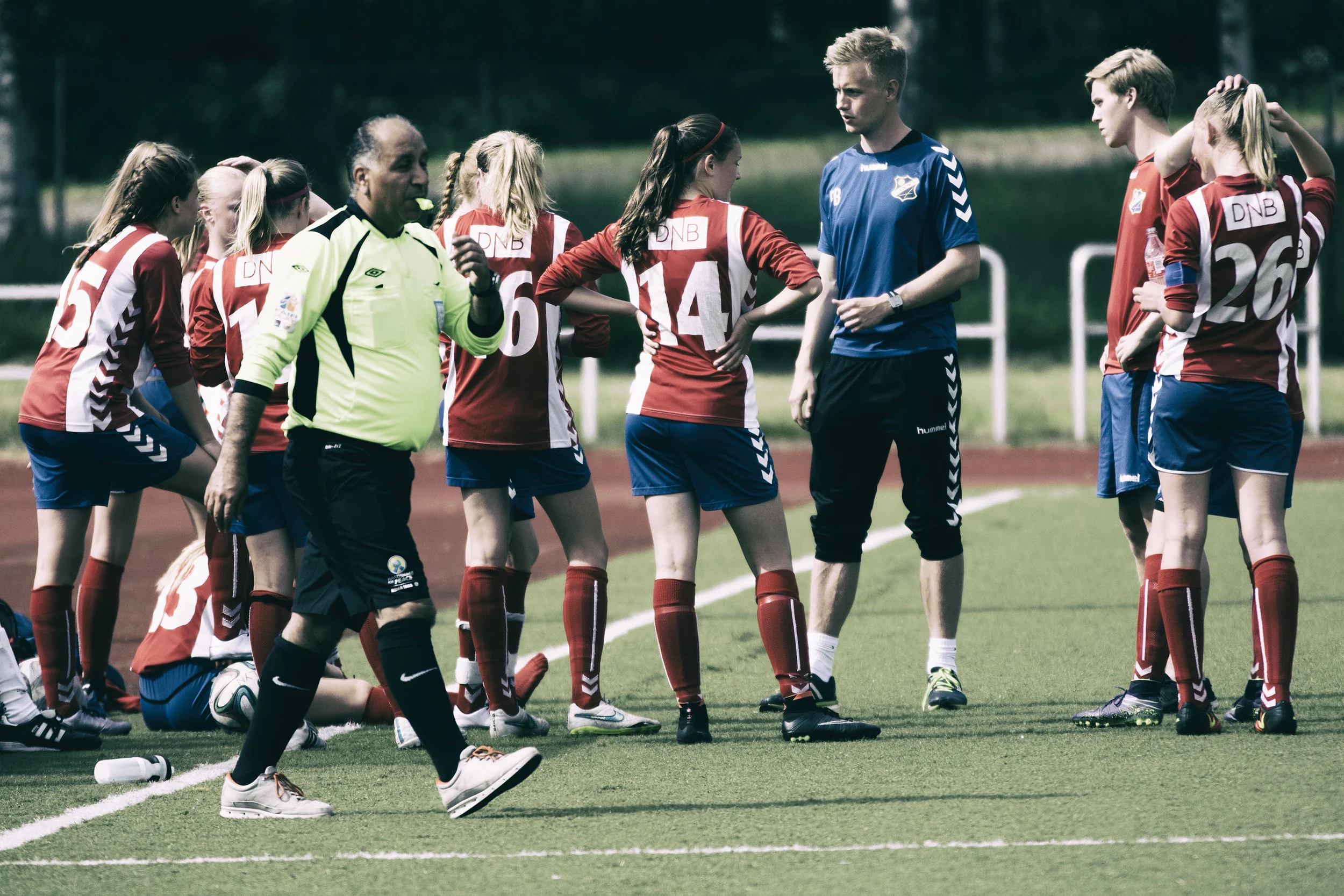 Siste instruksjoner Foto: Gunhild Lien