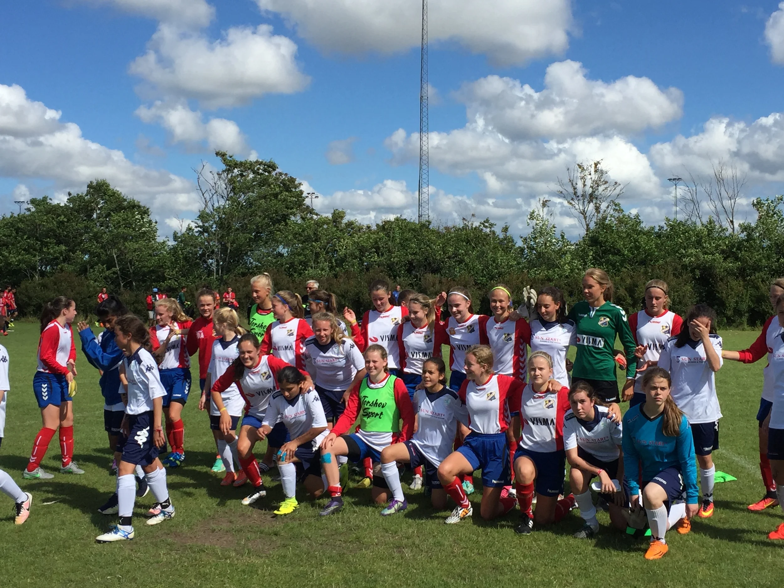 Etter 3-0 seier mot Sør-Afrikanske JVW i A-sluttspillet i DANA-cup