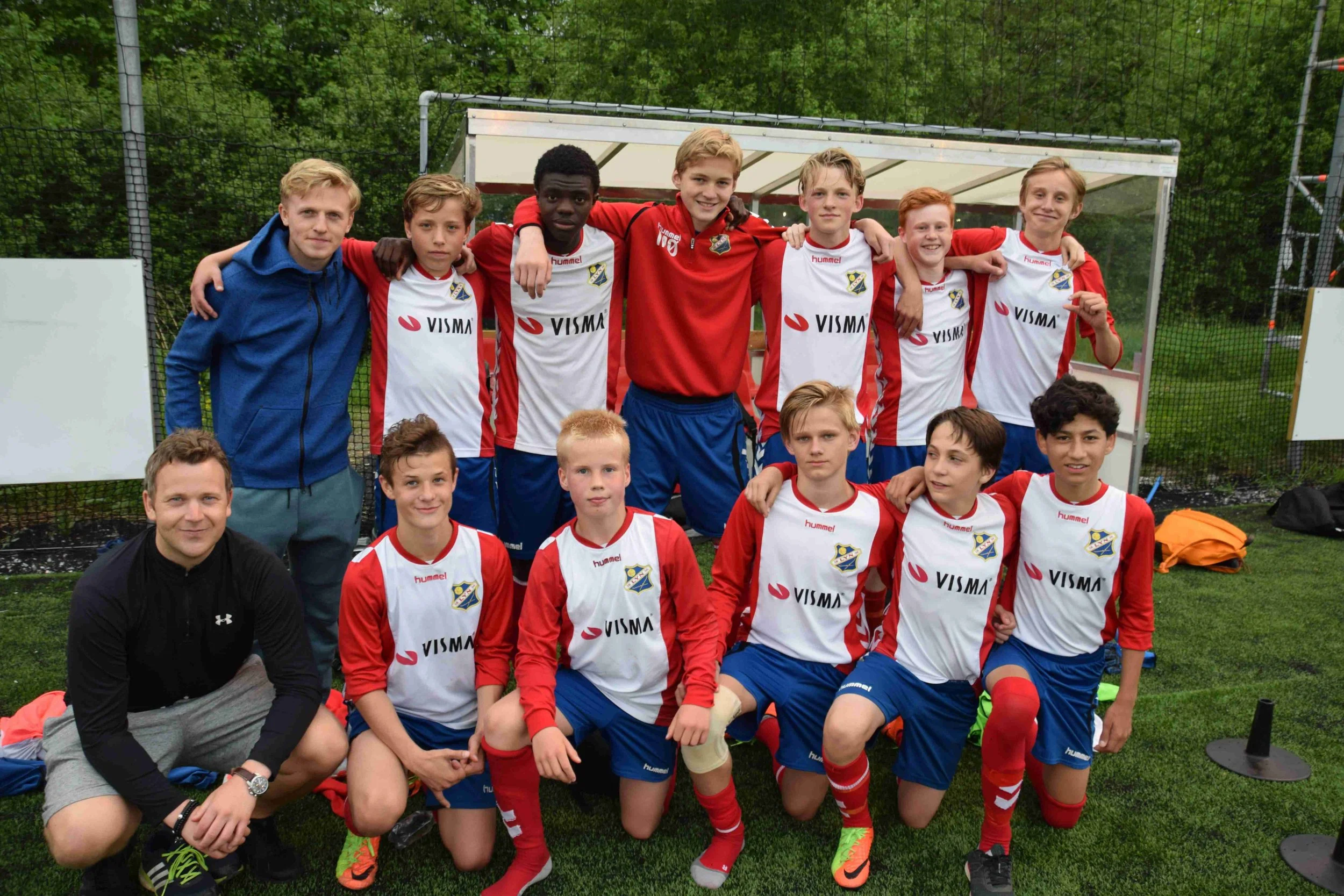 Bilde av laget etter kamp