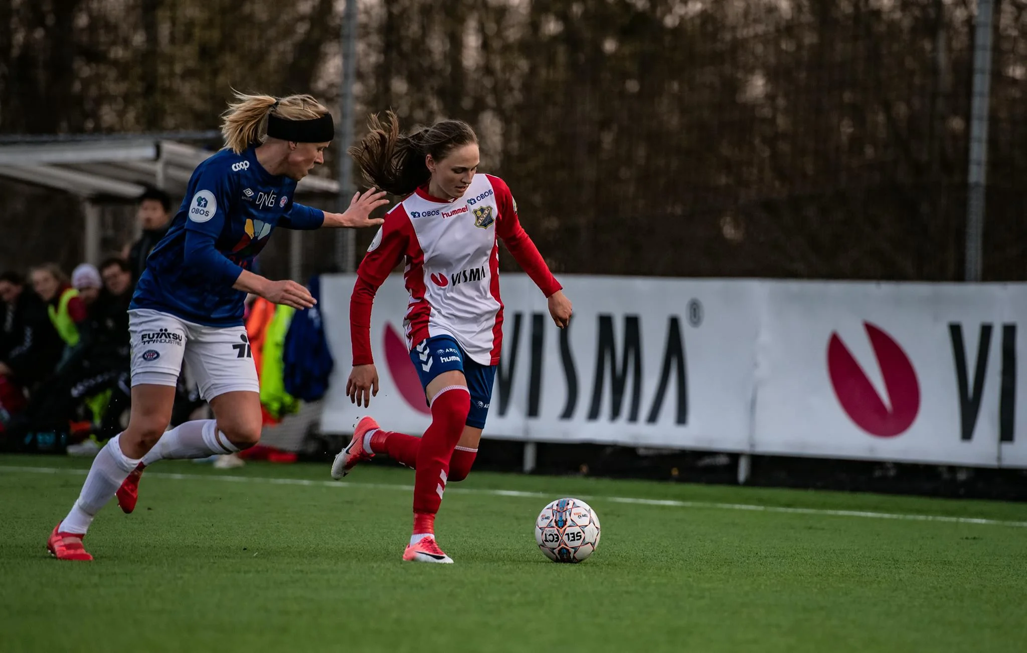 Vilde Hasund hadde en god kamp mot Vålerenga