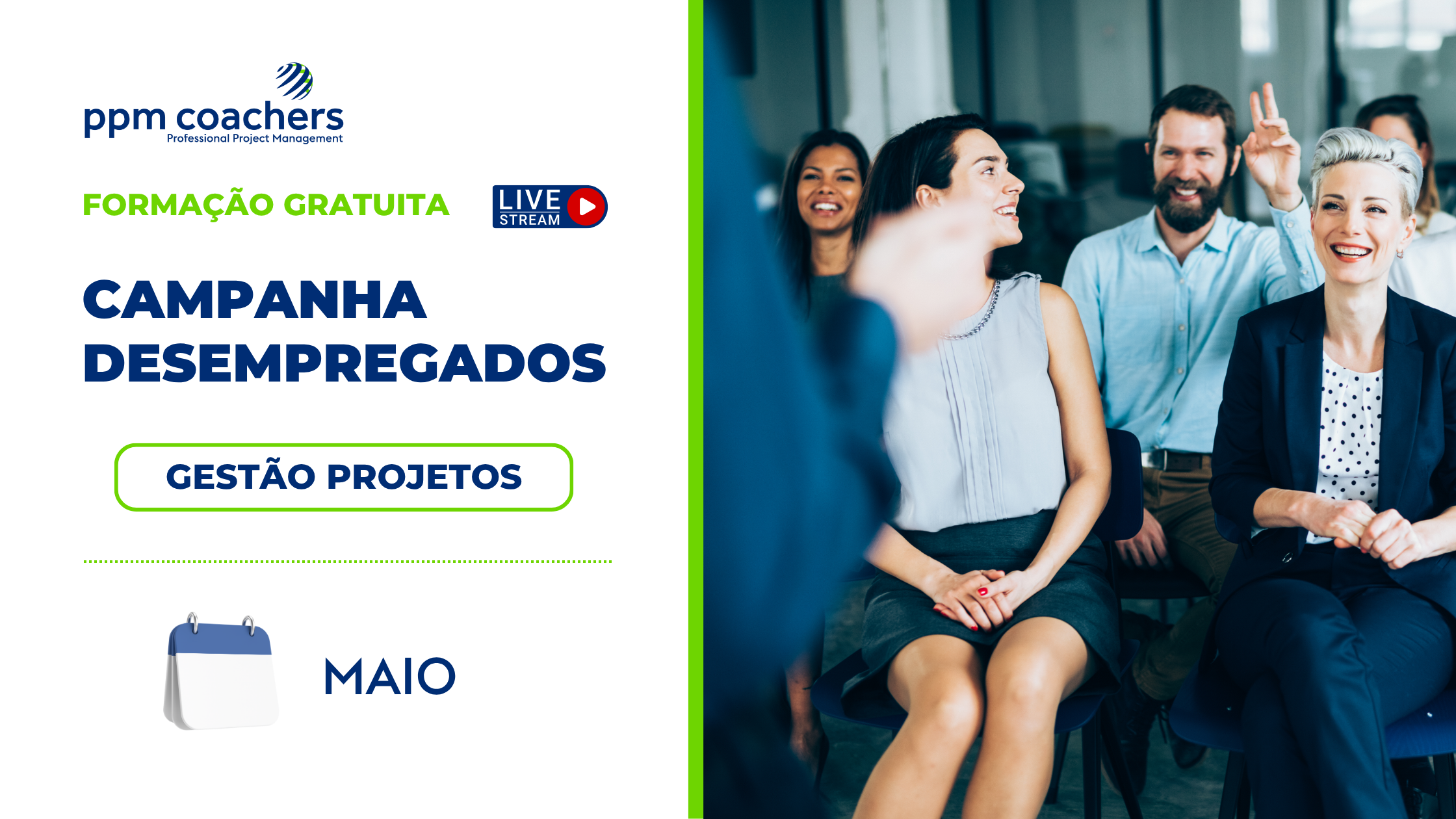 Formação em Gestão de Projetos gratuita para desempregados | Candidata-te!