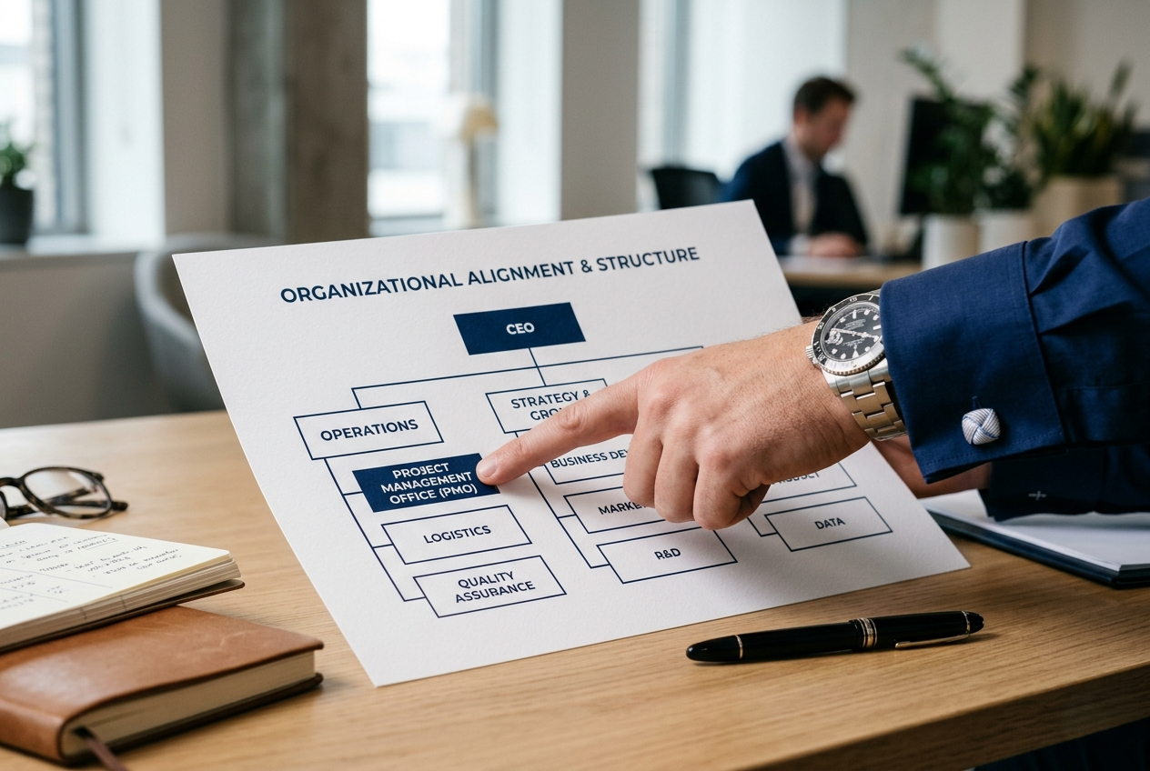 Como a Estrutura Organizacional influencia o sucesso de um Projeto