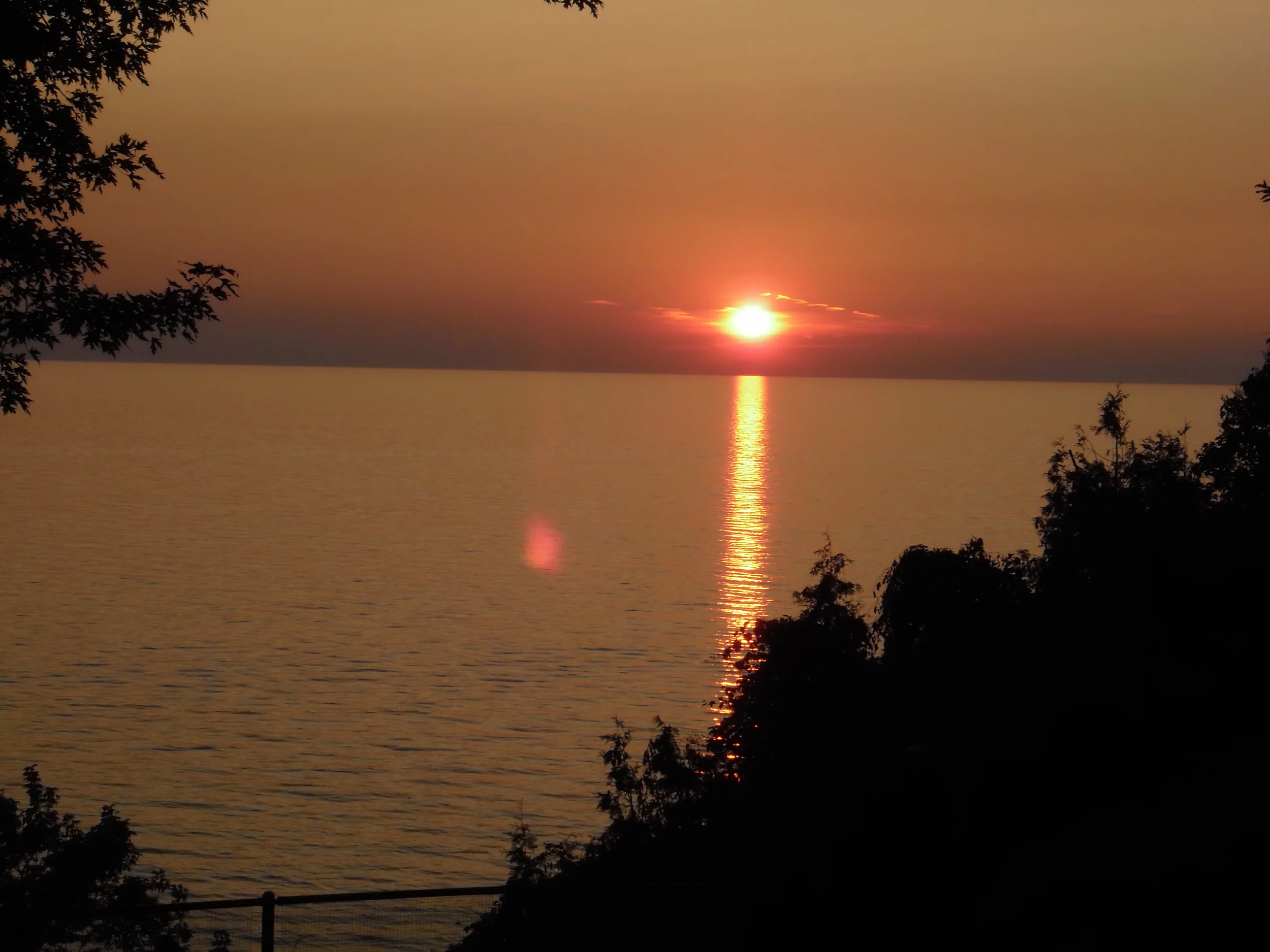 Sunset from upper deck.JPG