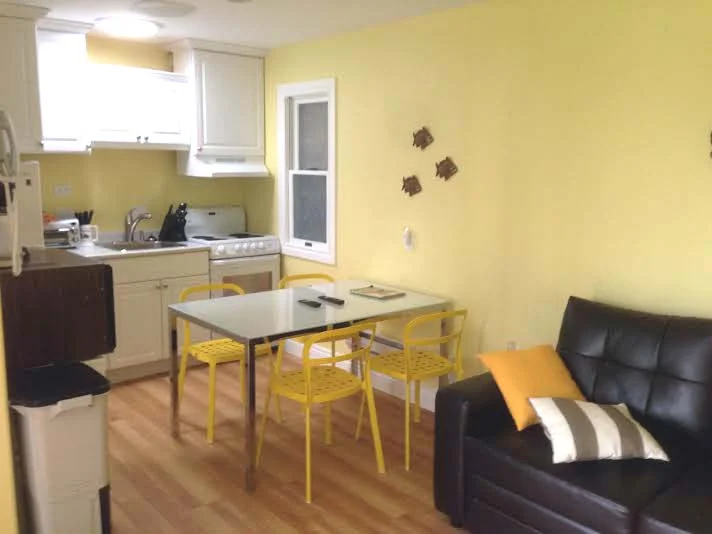 guesthouse kitchen with new table.jpg