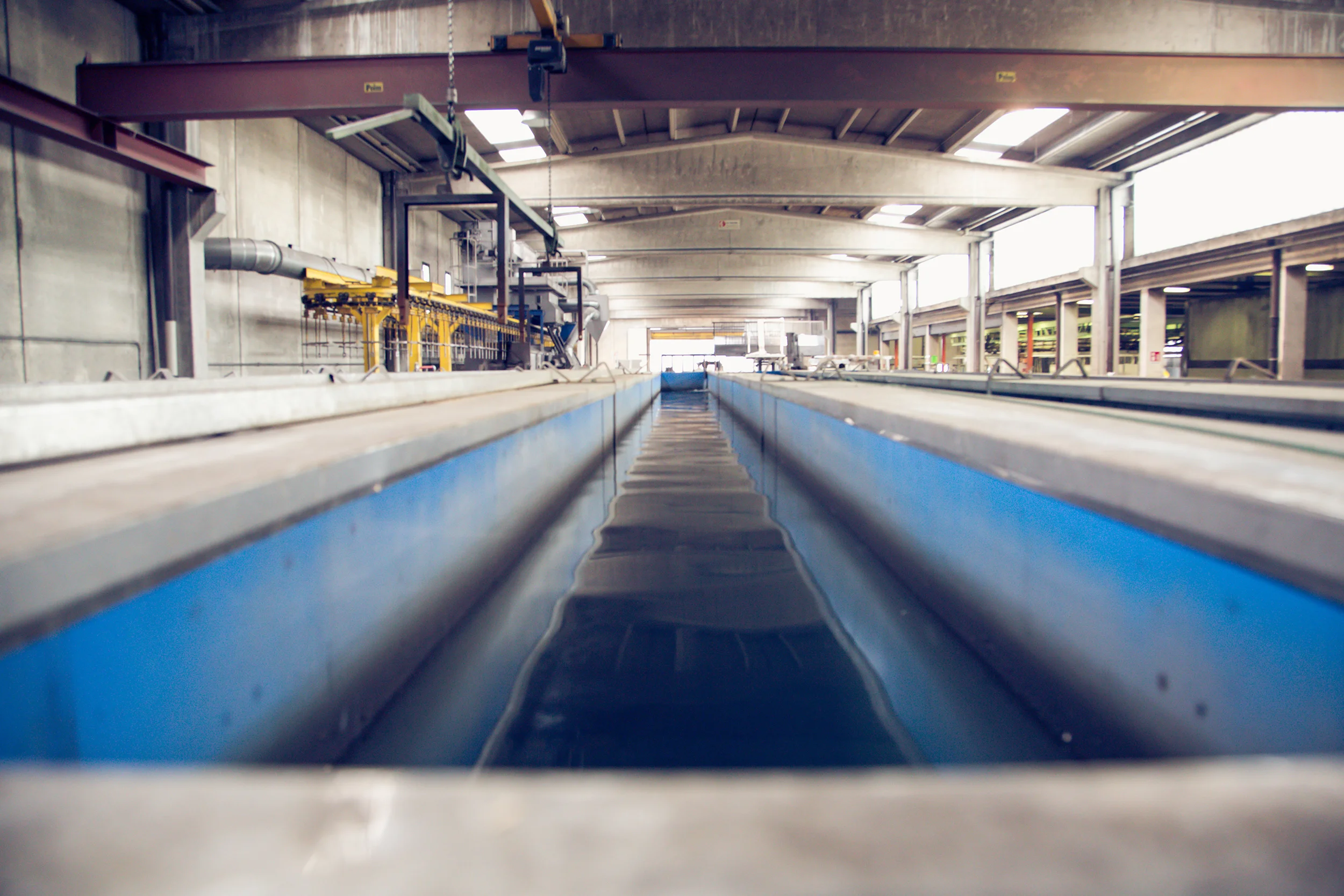 Nuova vasca per il pretrattamento ecologico di conversione chimica per alluminio