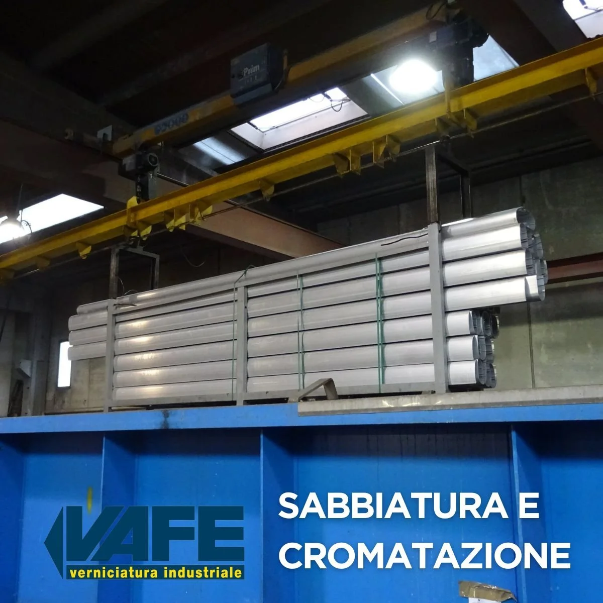 LA BASE DELLA DURATA: SABBIATURA E CROMATAZIONE INDUSTRIALE DI ALTA QUALITÀ