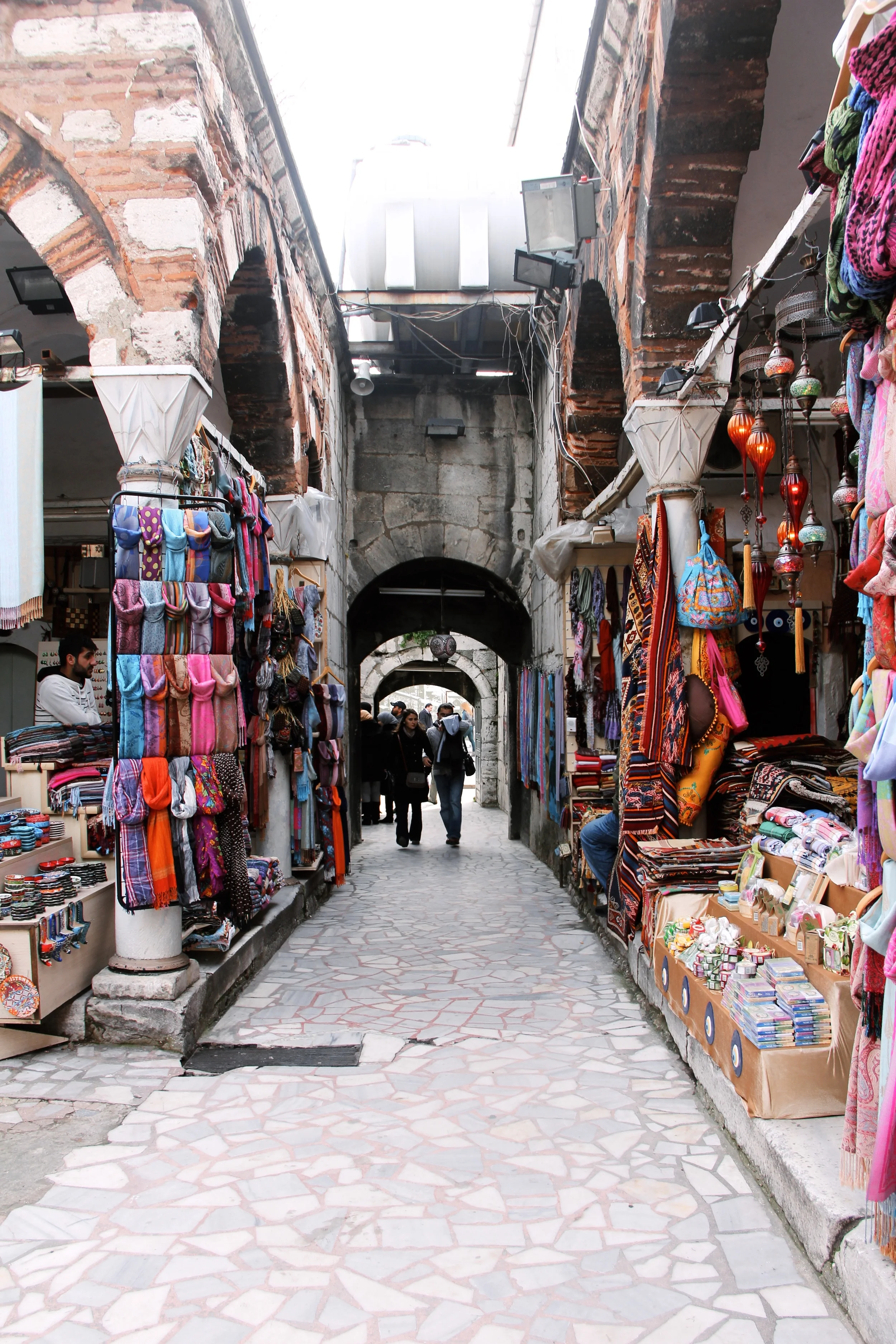 Wandering through little alleyways after visiting the Blue Mosque.