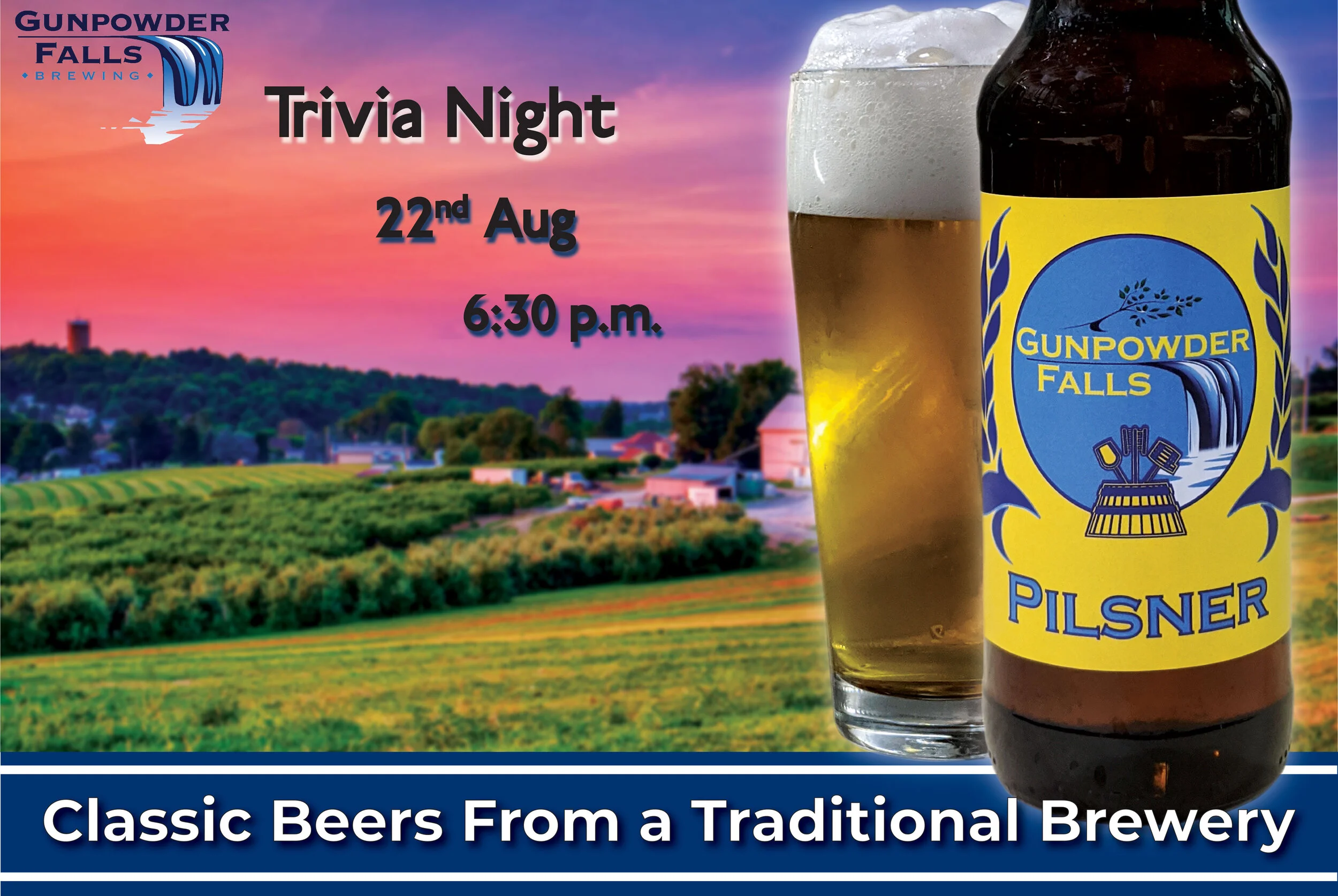 Gunpowder Falls Brewing Shrewsbury Township PA Trivia Night