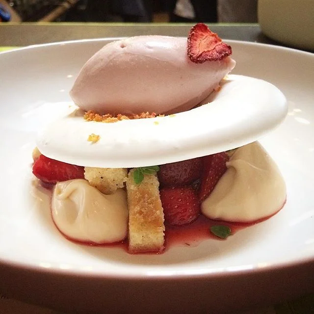 #course3
We couldn’t be more excited to have a Michelin Chef in Aspen! Celebrating Chef Matt Accarrino’s residency at @chefsclubaspen in the @stregisaspen June 15 - September 6. DM for custom VIP Michelin tours worldwide. @aspentraveladvisors @expeditionbucketlist @foodandwine @spqrfillmore #FoodandWine #foodandwineclassic #aspenfoodandwine #foodandwineaspen #aspen #travelforfood #experientialtravel #foodtravel #virtuoso #travelbetter #travelwell #soignefood #artofplating #luxurytravel #culinarytravel #culinarytour #luxurydining #luxuryhotel #luxuryrestaurant #luxurytours #luxurytour #luxurytrip #luxurytraveler
#🍓@mattaccarrino
・・・
roasted #strawberry, #lemon #meringue, almond, ##basil #teamaccarrino