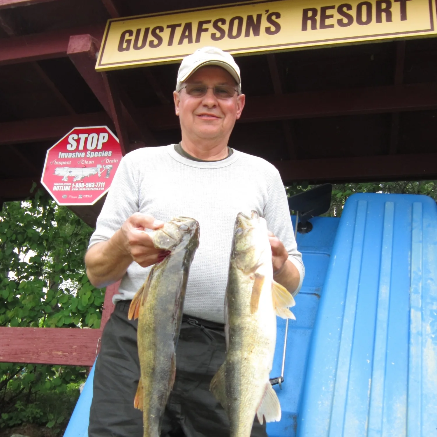 A Great Walleye Catch