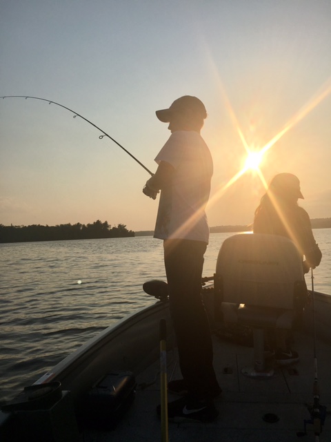 Grandkids love to fish....