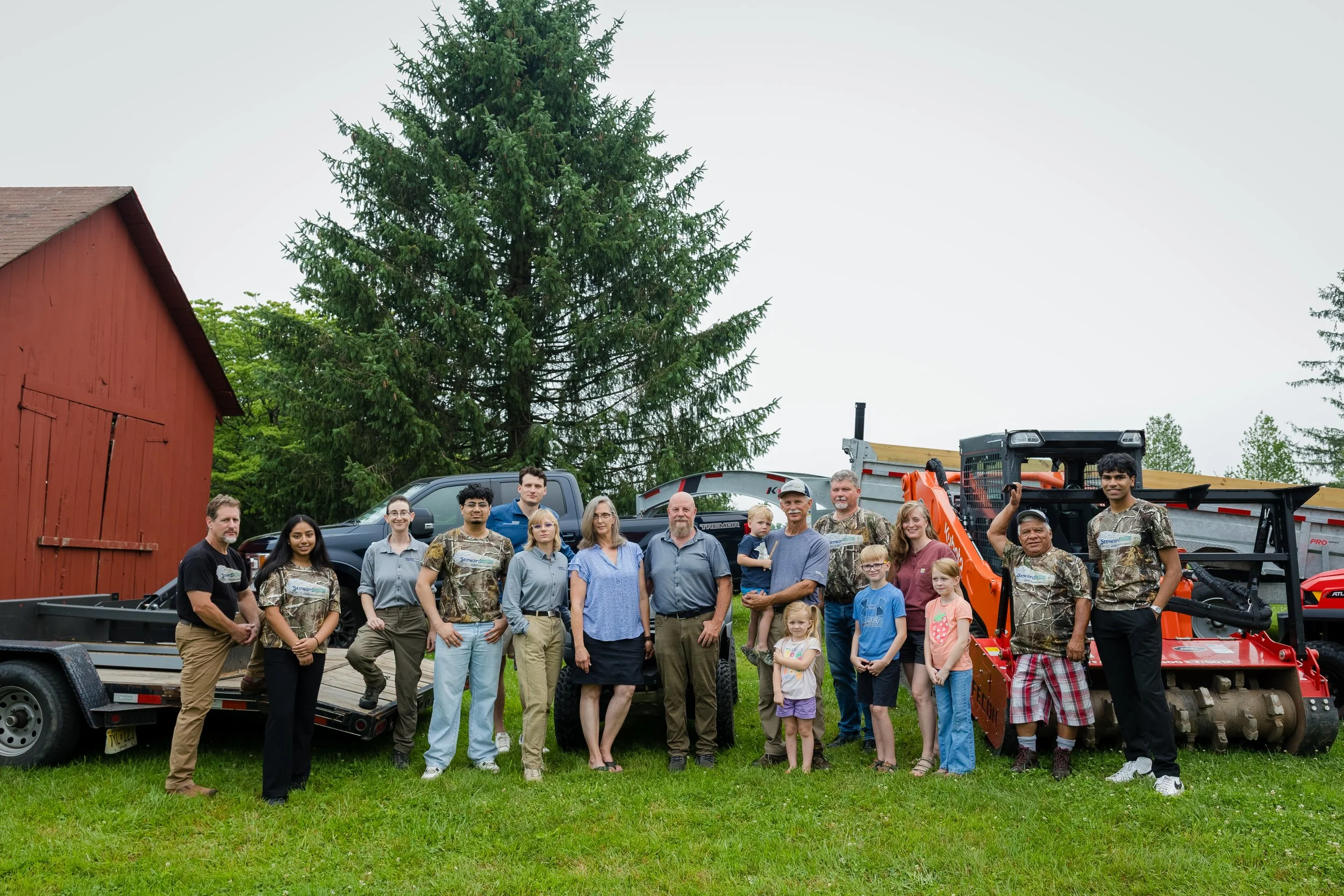 The Steward Green family of employees.