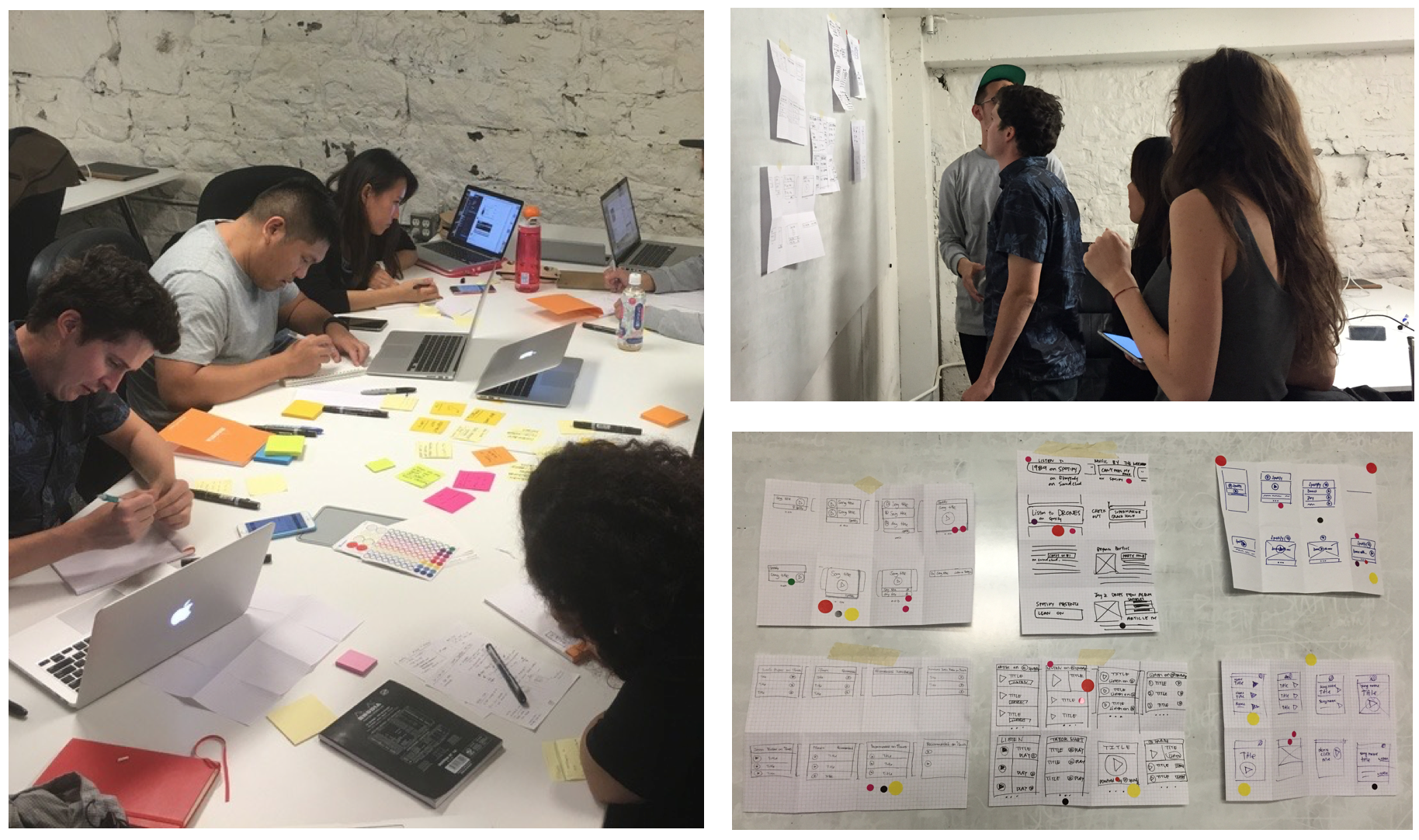 Some Scenes from our Design Sprint